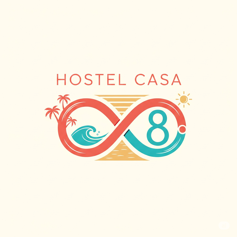 Logo Hostel Casa 8